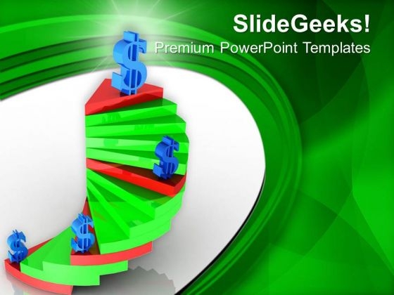 Stairs Way To Financial Success PowerPoint Templates Ppt Backgrounds For Slides 0313 Stairs Way To Financial Success PowerPoint Templates Ppt Backgrounds For Slides 0313