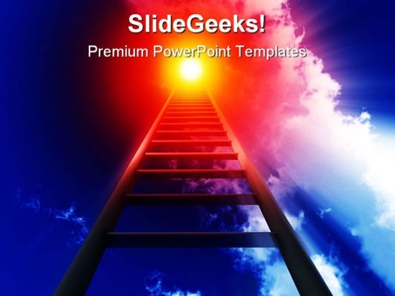 Stairway To Heaven Leadership PowerPoint Themes And PowerPoint Slides 0811 Stairway To Heaven Leadership PowerPoint Themes And PowerPoint Slides 0811
