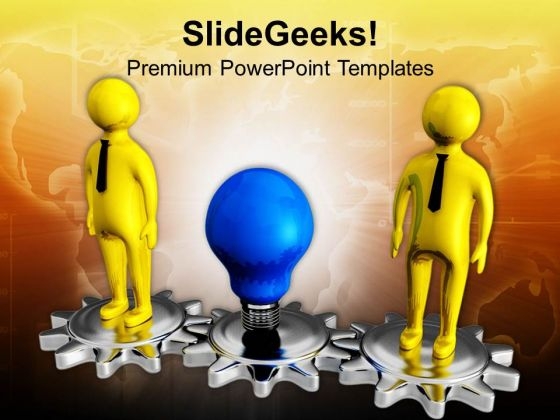 Stand With Your Ideas For Business PowerPoint Templates Ppt Backgrounds For Slides 0713 Stand With Your Ideas For Business PowerPoint Templates Ppt Backgrounds For Slides 0713