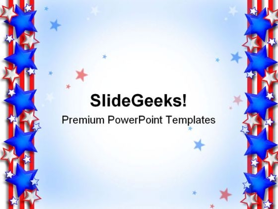 Stars And Stripes Patriotic Americana PowerPoint Templates And PowerPoint Backgrounds 0711 Stars And Stripes Patriotic Americana PowerPoint Templates And PowerPoint Backgrounds 0711