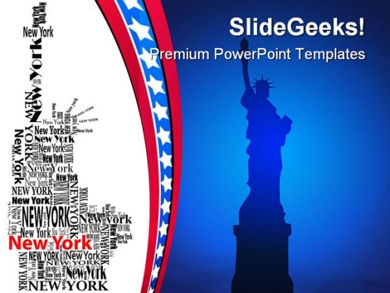 Statue Of Liberty Americana PowerPoint Themes And PowerPoint Slides 0311 Statue Of Liberty Americana PowerPoint Themes And PowerPoint Slides 0311