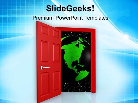 Step Towards The New Opportunities Globe PowerPoint Templates Ppt Backgrounds For Slides 0813 Step Towards The New Opportunities Globe PowerPoint Templates Ppt Backgrounds For Slides 0813
