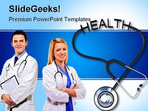 Stethoscope With Health Medical PowerPoint Themes And PowerPoint Slides 0311 Stethoscope With Health Medical PowerPoint Themes And PowerPoint Slides 0311