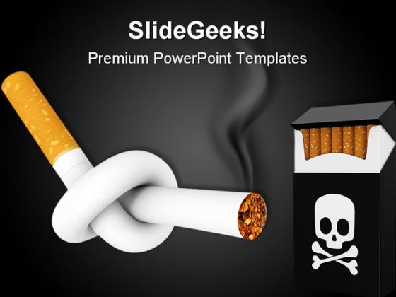 Stop Smoking Health PowerPoint Backgrounds And Templates 0111 Stop Smoking Health PowerPoint Backgrounds And Templates 0111