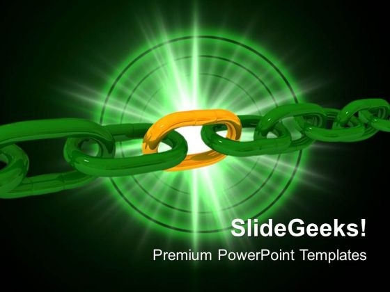 Strong Link Chain Leadership PowerPoint Templates And PowerPoint Themes 0312 Strong Link Chain Leadership PowerPoint Templates And PowerPoint Themes 0312