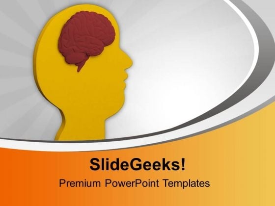 Study The Human Brain PowerPoint Templates Ppt Backgrounds For Slides 0613 Study The Human Brain PowerPoint Templates Ppt Backgrounds For Slides 0613
