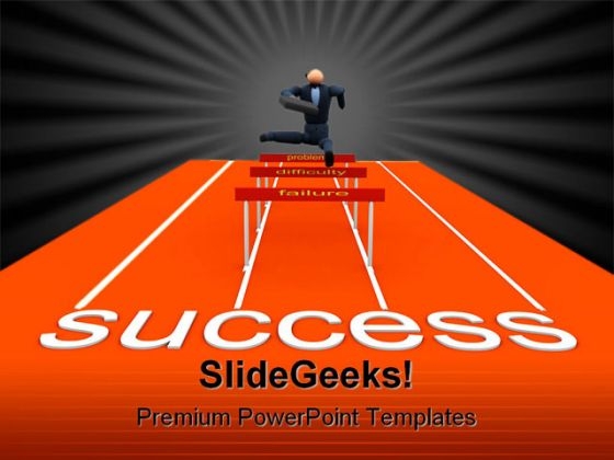 Success Business PowerPoint Template 0610