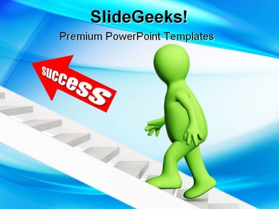 Success Business PowerPoint Template 0910