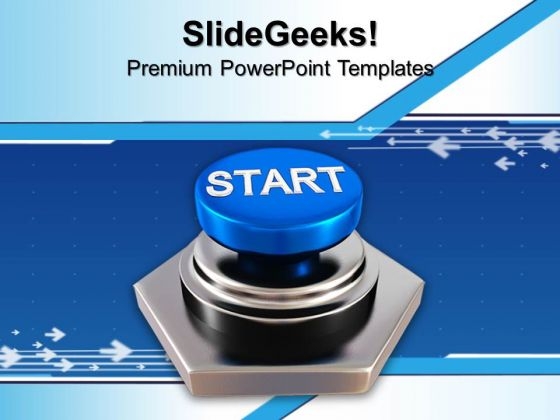 Success Button Finance PowerPoint Templates And PowerPoint Themes 1012