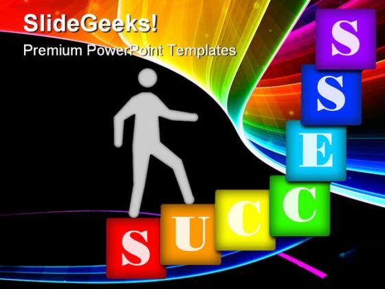 Success People PowerPoint Template 0510 Success People PowerPoint Template 0510