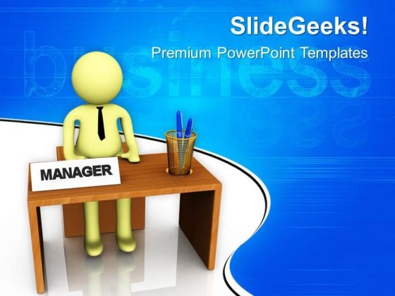 Successful Manager Business Concept PowerPoint Templates Ppt Backgrounds For Slides 0813 Successful Manager Business Concept PowerPoint Templates Ppt Backgrounds For Slides 0813