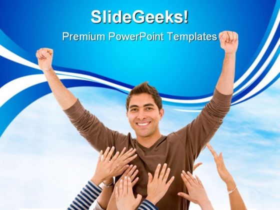 Successfull Man Business PowerPoint Templates And PowerPoint Backgrounds 0511 Successfull Man Business PowerPoint Templates And PowerPoint Backgrounds 0511