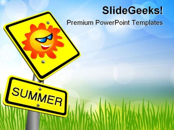 Summer Vacations Holidays PowerPoint Templates And PowerPoint Backgrounds 0611 Summer Vacations Holidays PowerPoint Templates And PowerPoint Backgrounds 0611