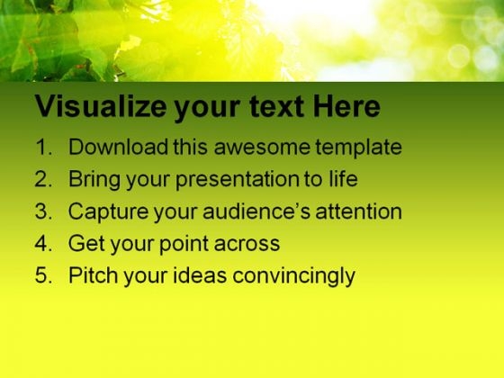 sun_light_through_leaves_nature_powerpoint_background_and_template_1210_text