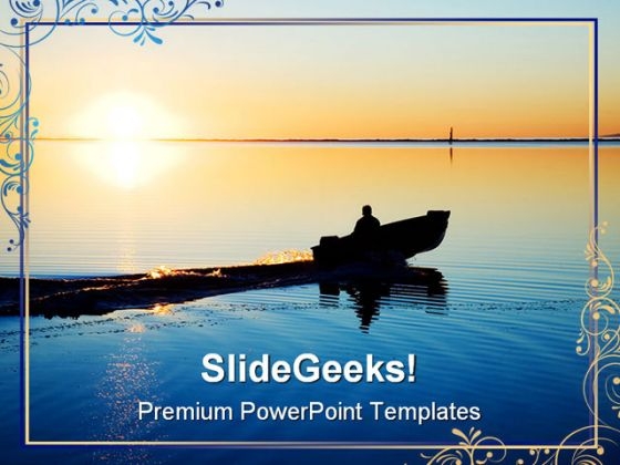 Sunset01 Nature PowerPoint Template 1110 Sunset01 Nature PowerPoint Template 1110