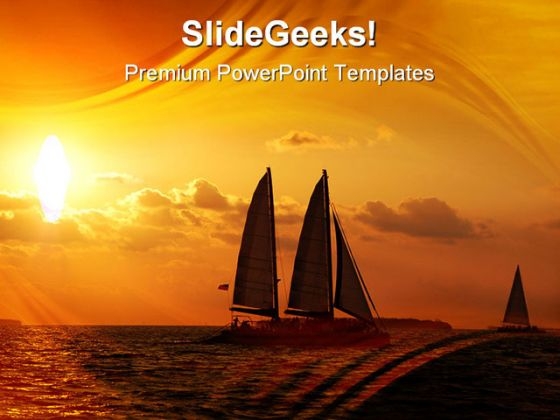 Sunset Sail Holidays PowerPoint Templates And PowerPoint Backgrounds 0811 Sunset Sail Holidays PowerPoint Templates And PowerPoint Backgrounds 0811