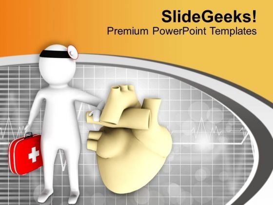 Take Medical Advise For Healthy Heart PowerPoint Templates Ppt Backgrounds For Slides 0713 Take Medical Advise For Healthy Heart PowerPoint Templates Ppt Backgrounds For Slides 0713