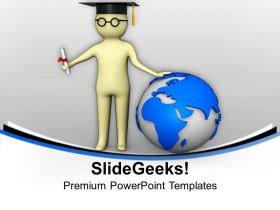Take The Global Degree PowerPoint Templates Ppt Backgrounds For Slides 0813 Take The Global Degree PowerPoint Templates Ppt Backgrounds For Slides 0813