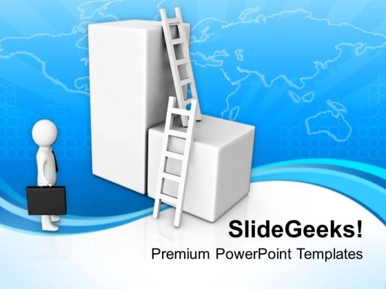 Take The Right Ladder Of Success PowerPoint Templates Ppt Backgrounds For Slides 0713 Take The Right Ladder Of Success PowerPoint Templates Ppt Backgrounds For Slides 0713