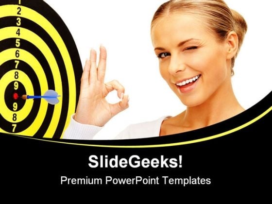 Target Achieved Business PowerPoint Backgrounds And Templates 0111 Target Achieved Business PowerPoint Backgrounds And Templates 0111