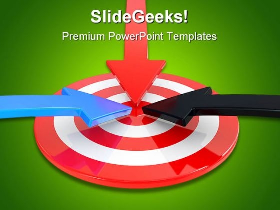 Target And Arrow Business PowerPoint Backgrounds And Templates 1210 Target And Arrow Business PowerPoint Backgrounds And Templates 1210