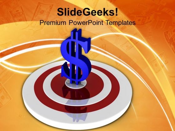 Target And Dollar Investment Business PowerPoint Templates Ppt Backgrounds For Slides 0213 Target And Dollar Investment Business PowerPoint Templates Ppt Backgrounds For Slides 0213