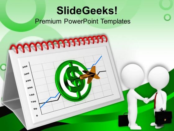 Target As Dollar With Business Deal PowerPoint Templates Ppt Backgrounds For Slides 0413 Target As Dollar With Business Deal PowerPoint Templates Ppt Backgrounds For Slides 0413