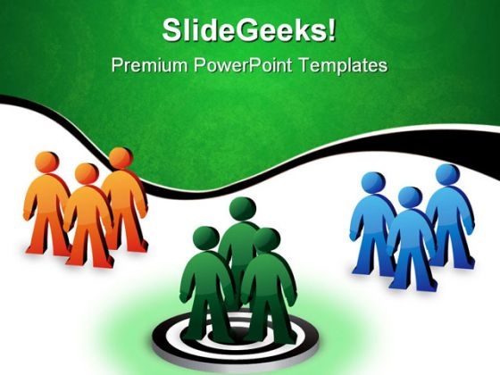 target_best_green_team_business_powerpoint_templates_and_powerpoint_backgrounds_1211_title