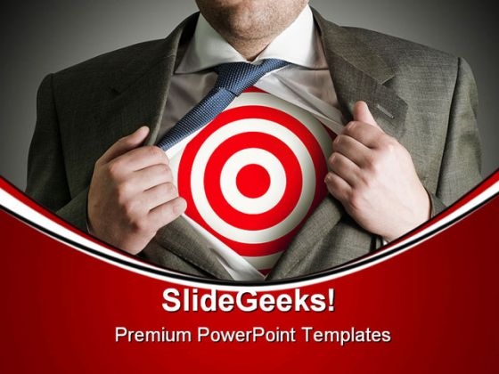 Target Businessman Business PowerPoint Themes And PowerPoint Slides 0511 Target Businessman Business PowerPoint Themes And PowerPoint Slides 0511
