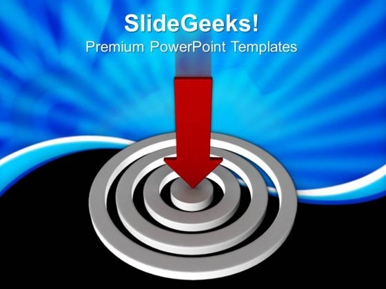 Target Concept Arrows PowerPoint Templates And PowerPoint Themes 0812 Target Concept Arrows PowerPoint Templates And PowerPoint Themes 0812