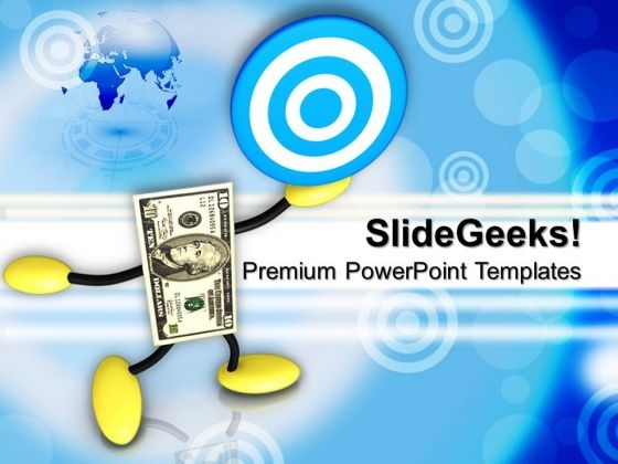 Target Dollar Finance PowerPoint Templates And PowerPoint Themes 1112 Target Dollar Finance PowerPoint Templates And PowerPoint Themes 1112