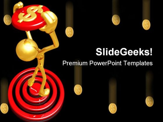 Target Dollar Money PowerPoint Templates And PowerPoint Backgrounds 0511 Target Dollar Money PowerPoint Templates And PowerPoint Backgrounds 0511