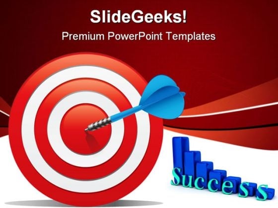 target_with_graph_success_powerpoint_templates_and_powerpoint_backgrounds_1211_title