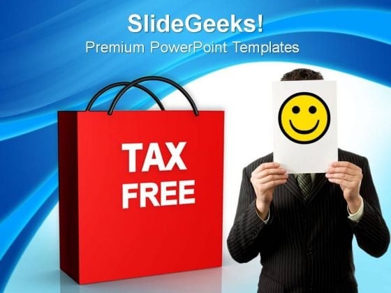 Tax Free Shopping Lifestyle PowerPoint Templates And PowerPoint Themes 0812