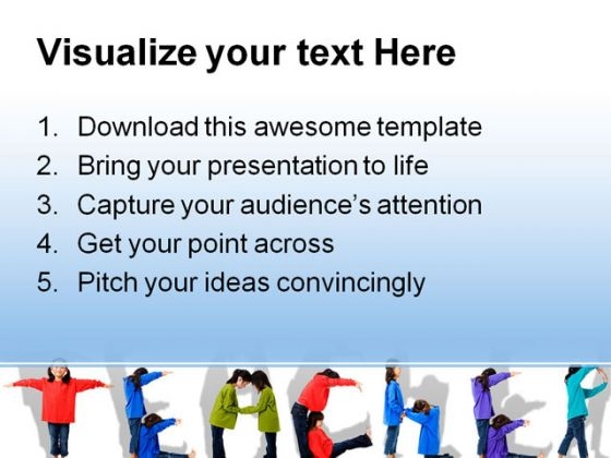 children powerpoint template