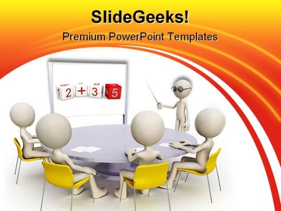 Teacher With Students Education PowerPoint Templates And PowerPoint Backgrounds 0311 Teacher With Students Education PowerPoint Templates And PowerPoint Backgrounds 0311