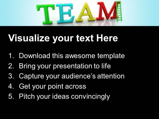 Team Business PowerPoint Templates And PowerPoint Themes 0612 graphical pre designed