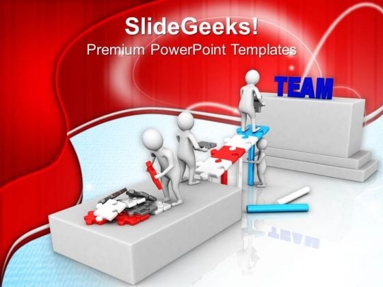 Team Can Build Solution PowerPoint Templates Ppt Backgrounds For Slides 0813 Team Can Build Solution PowerPoint Templates Ppt Backgrounds For Slides 0813
