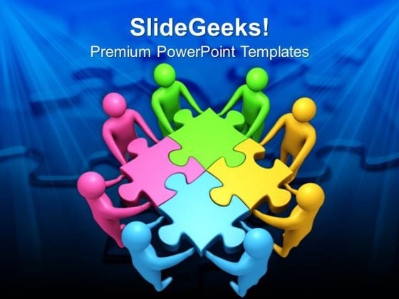 Team Efforts To Form Puzzle Business PowerPoint Templates Ppt Backgrounds For Slides 0113 Team Efforts To Form Puzzle Business PowerPoint Templates Ppt Backgrounds For Slides 0113