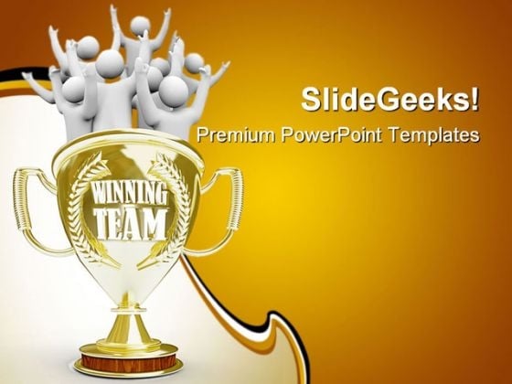 Team Members Cheering Success PowerPoint Themes And PowerPoint Slides 0311 Team Members Cheering Success PowerPoint Themes And PowerPoint Slides 0311