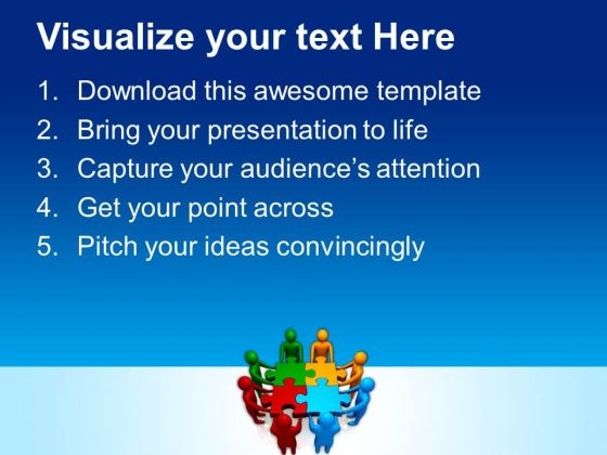 Teams Efforts Teamwork PowerPoint Templates And PowerPoint Themes 1112 appealing engaging