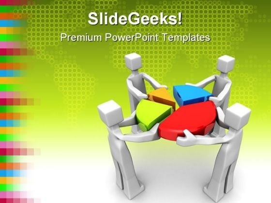 Teamwork And Performance Business PowerPoint Template 1110 Teamwork And Performance Business PowerPoint Template 1110