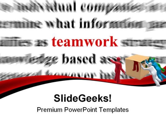 Teamwork Background PowerPoint Templates And PowerPoint Backgrounds 0811