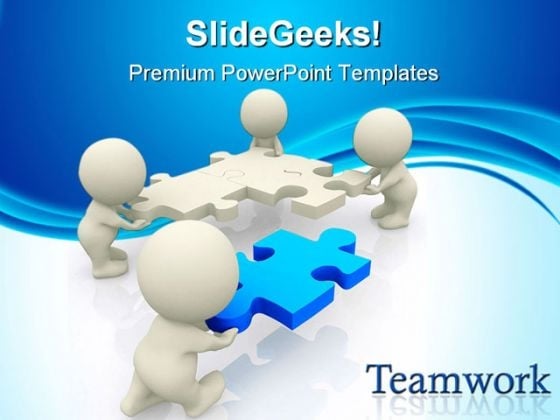 Teamwork Business Powerpoint Templates And Powerpoint Backgrounds 0511 Powerpoint Themes