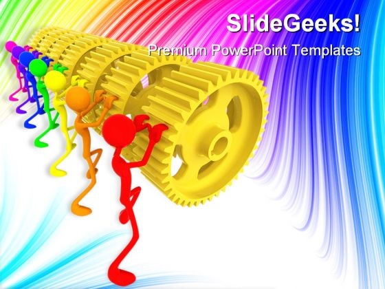 Teamwork Gear Industrial PowerPoint Templates And PowerPoint Backgrounds 0611 Teamwork Gear Industrial PowerPoint Templates And PowerPoint Backgrounds 0611