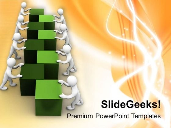 Teamwork Is Good For Market Growth PowerPoint Templates Ppt Backgrounds For Slides 0513 Teamwork Is Good For Market Growth PowerPoint Templates Ppt Backgrounds For Slides 0513