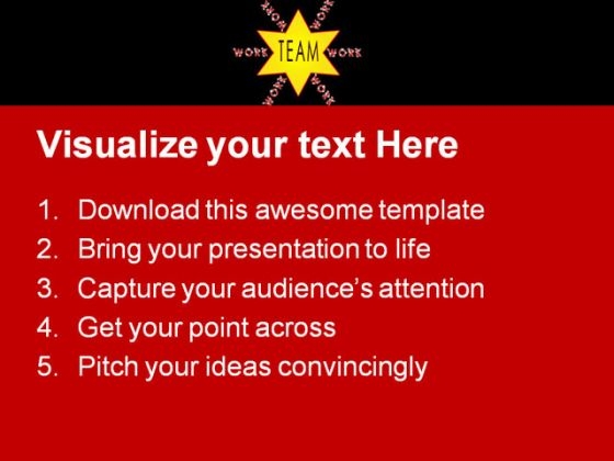 teamwork_star_shapes_powerpoint_templates_and_powerpoint_backgrounds_0811_text