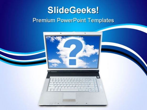 Technical Question Computer PowerPoint Templates And PowerPoint Backgrounds 0811