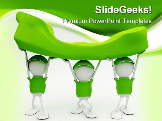 Telecoms Customer Team Services PowerPoint Templates And PowerPoint Backgrounds 0211 Telecoms Customer Team Services PowerPoint Templates And PowerPoint Backgrounds 0211
