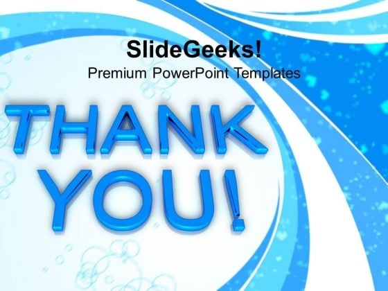 Thank You Abstract PowerPoint Templates And PowerPoint Themes 1112